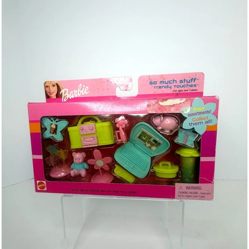 Rare‎ Barbie Doll 2001 So Much Stuff Trendy Touches Fashion Accessories NOS